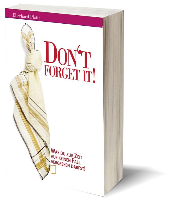 Christliche Bücher - Christliche Bücherstube Cover - Don´t forget it